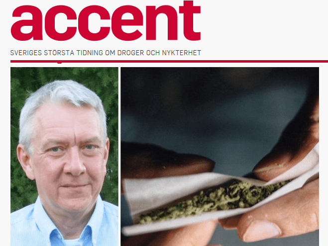 Artikel i tidningen Accent om Cannabiskrysset