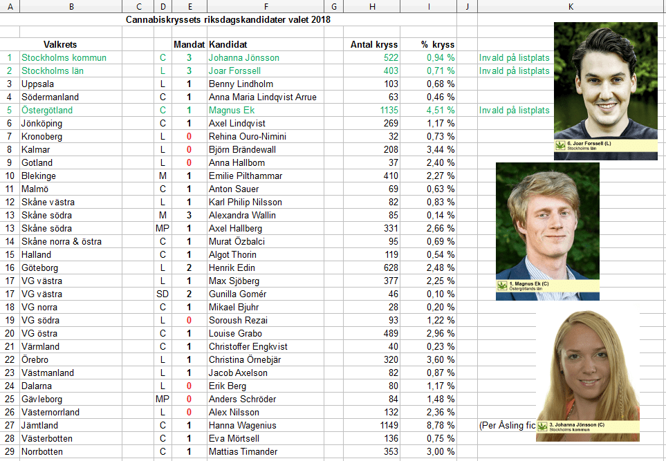 Bild av kalkylbladet https://cannabiskrysset.files.wordpress.com/2018/09/valresultat-20181.xls